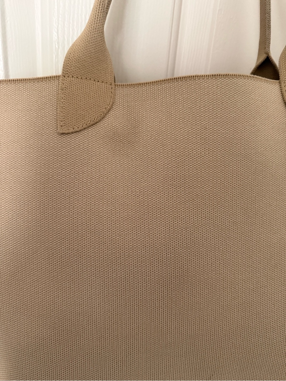 ✨ “Rothy's” The Casual Tote Taupe Canvas Tote Bag - Picture 5 of 7